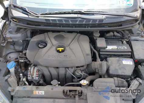 2015 Hyundai Elantra Se from USA, damaged, VIN KMHDH4AE3FU445230